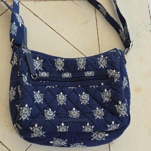Vera Bradley Blue Quilted Crossbody Bag
